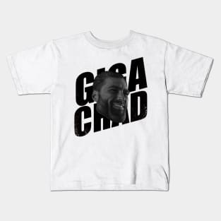 Gigachad Sigma male meme Kids T-Shirt